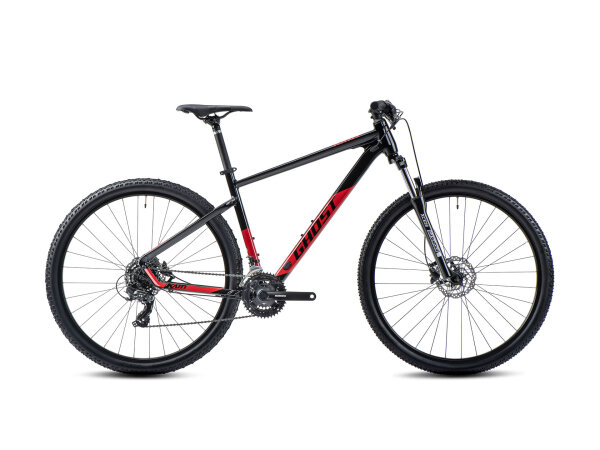 Ghost Kato 29" AL black/ riot red - glossy