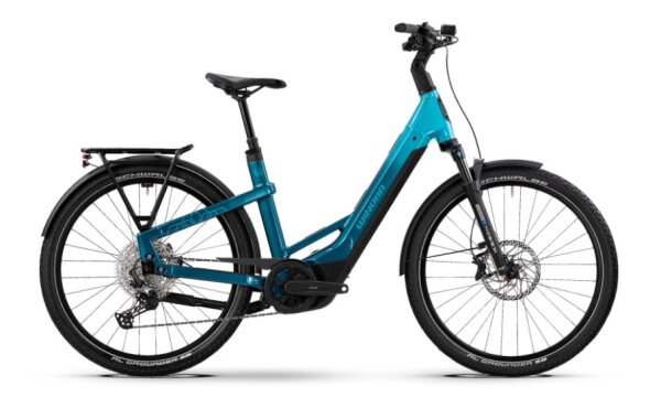 Winora Yakun X12 - Low blue monday/aqua 85Nm 800Wh