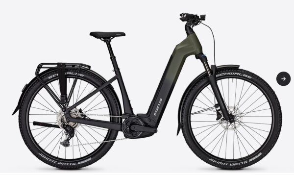 Focus AVENTURA² 6.7 X Wave Huntsmangreen / Magicblack 800Wh 100Nm