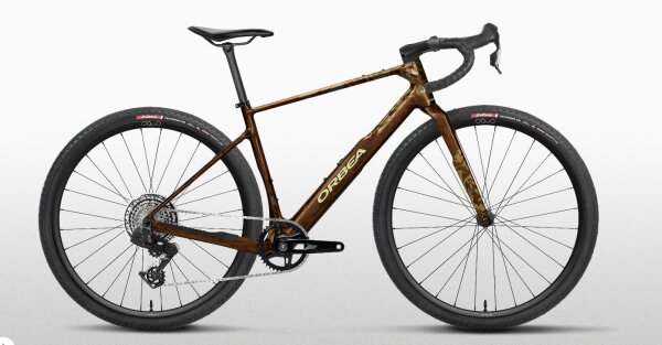 Orbea TERRA M31eTEAM 1X Caramel Carbon View (Gloss)