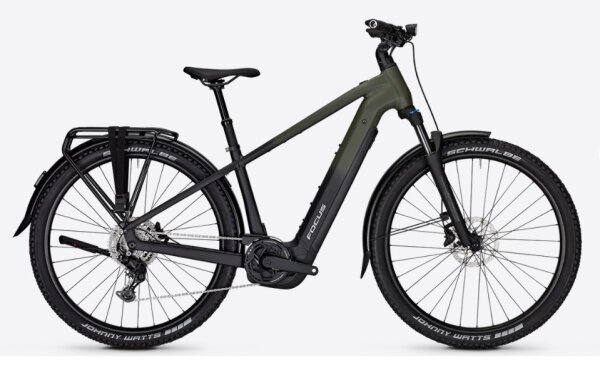 Focus AVENTURA² 6.7 X huntsmengreen matt, Magic Black 800Wh 120Nm