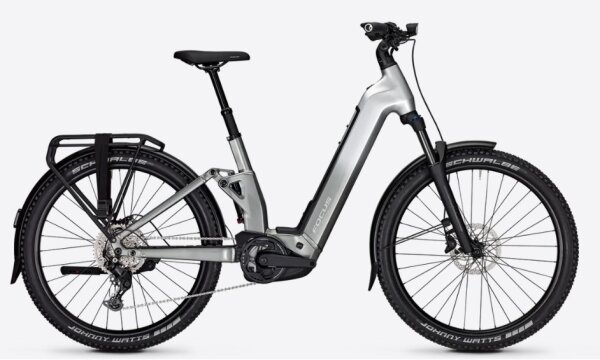 Focus AVENTURA² FS 6.7 27,5WA Nepalsilver, Steelgrey 800Wh 120Nm